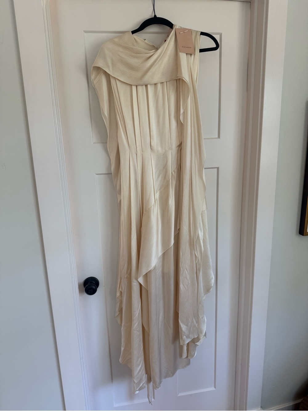 Roksanda Ivory Satin Dress Bridal size 6, EU 10